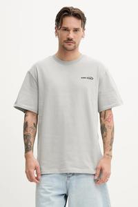 Хлопковая футболка Karl Kani, серый