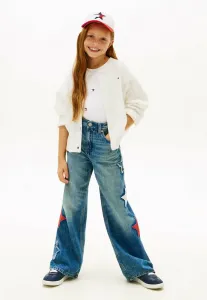 Кардиган крупной вязки с ажурным узором Tommy Hilfiger, Ivory Silk