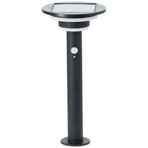 Фонарь уличный Brilliant Garvina, черный