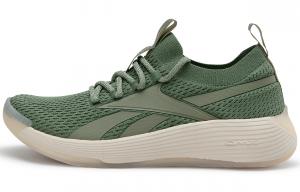 Низкие кроссовки для бега унисекс зеленые Reebok