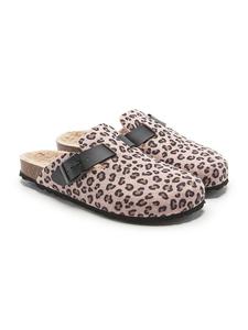 Billowy Сабо коричнево-розового цвета