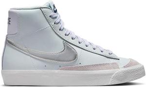 Кроссовки Nike Kids' Blazer Mid '77, Big Kid (8-12 Years) Pure Platinum/Metallic Silver