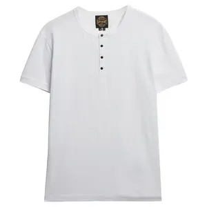 Футболка с коротким рукавом Superdry Slub Grandad, белый