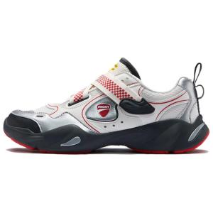 FILA FUSION Кроссовки Ducati x EVA SLIM Waterdrop, дышащие, низкие, повседневные, женские, красные, белые