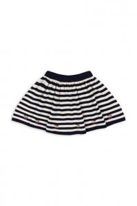 Юбка Konges Sløjd из хлопка для девочек VENTON ТРИКОТАЖНАЯ ЮБКА GOTS, темно-синий