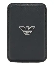 Чехол для телефона с логотипом Emporio Armani, черный