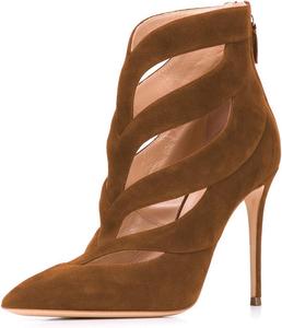 Женские ботильоны FSJ с вырезом, острый носок, стойка-кубита на шпильке, короткие ботинки с задней молнией, туфли на каблуке для вечерних платьев, размеры US 4-15