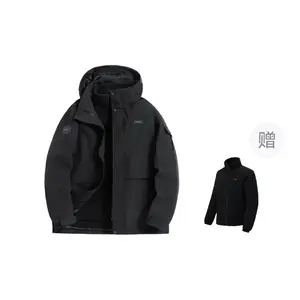 Ветровка Куртка Унисекс Jeep, цвет Brand Black