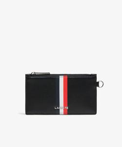 Многофункциональный кожаный чехол с трехцветным принтом