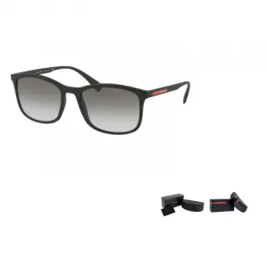 Прямоугольные солнцезащитные очки PRADA, черный