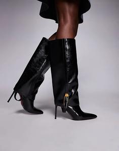 Ботильоны River Island 2 в 1 черного цвета