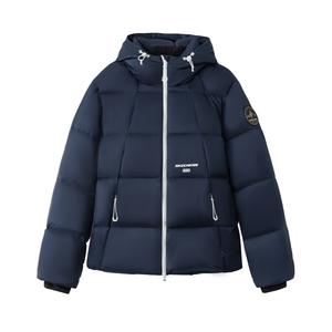 Пуховик унисекс Skechers, синий