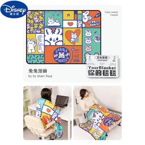 Disney Плед 150х200 см, цвет Tutu Manga, обычной толщины, для всех сезонов