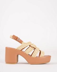 Dinel Heel In Natur Рафия Robert Clergerie