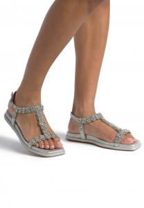 Сандалии PLANA DETALLES JOYA Alma en Pena, серебряный