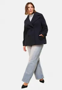 Тренчкот большого размера с двубортной застежкой Friends Like These, Navy