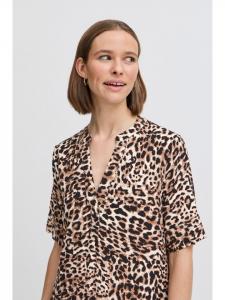 Платье BYMMJOELLA свободного кроя в цвете Birch Leopard b. young