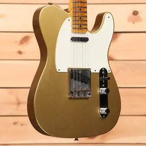 Fender Custom Shop 1958 Telecaster Journeyman Relic - состаренное HLE золото-CZ572328