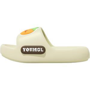 TZLDN Тихие противоскользящие антибактериальные шлепанцы унисекс Ecru, цвет Ecru