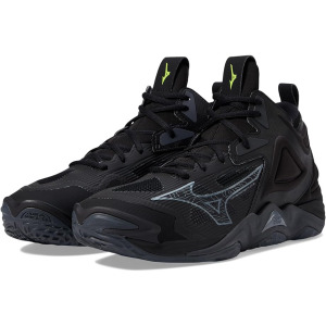 Кроссовки Mizuno Wave Momentum 3 Mid, цвет Black/Grey