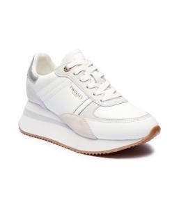 Кожаные кроссовки Twinset, белый