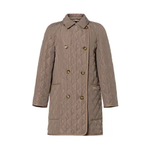 Burberry Пуховик женский пепельно-шалфейный, Gray Sage Green