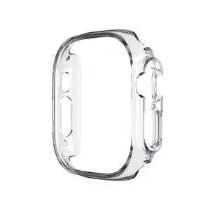 Penc Iwatch Часы Protective Case Apple PC Plastic Case Material Apple Watch Ultra 1/2nd Generation, PC Semi-Cladding [Clear]