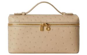 Loro Piana Сумка через плечо из кожи страуса