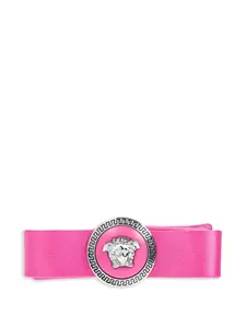 Заколка для волос с декором Medusa Versace, розовый