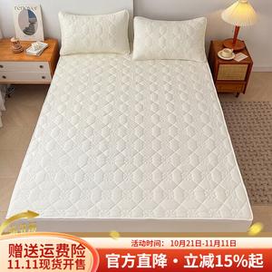 Boyang Простыня на резинке 135х200 см, класс A, бязь, цвет Moonlight White