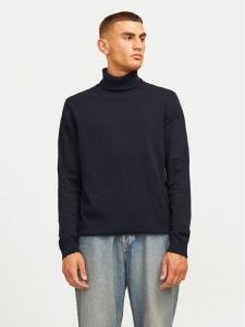 Свитер с высоким воротником обычного кроя Jack&Jones, синий