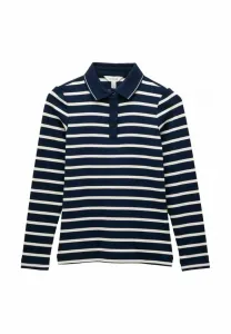 Поло fairfield с длинными рукавами и полосками, стандартного кроя. Joules, Navy/Cream