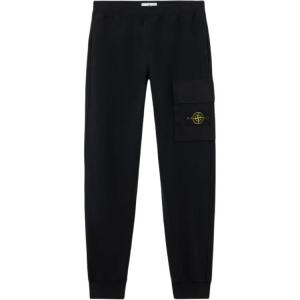 Брюки Track с накладным карманом STONE ISLAND, черный