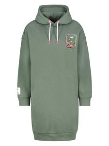 Платье до колена Sublevel Sweatkleid, зеленый