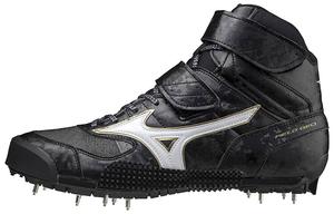 Кроссовки унисекс высокие черные/белые Mizuno