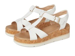 Сандалии Dr. Scholl's Once Again, White Faux Leather