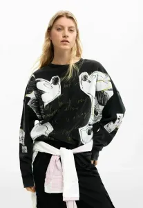 Толстовка с микки и минни маус Desigual, White