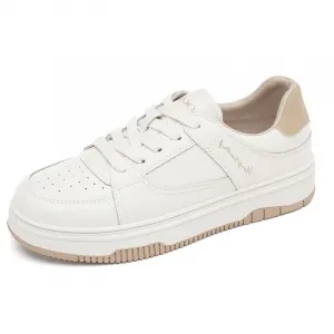 AOKANG Низкие женские белые скейтерские кроссовки