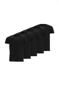 Базовый набор из 5 футболок core tee. Denim Factory, Black