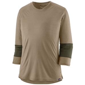 Джерси из мериносовой шерсти с рукавами 3/4 - женский Patagonia, Seabird Grey