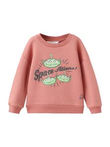 MANGO KIDS Толстовка 'TOY ALIEN' в коралловом цвете