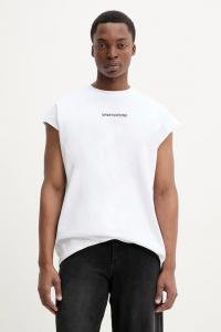 Хлопковая футболка Sprayground, белый