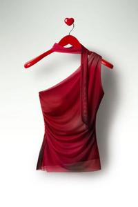 Футболка с узлом на шее