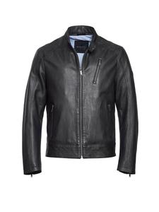 Кожаная куртка Bugatti, черный