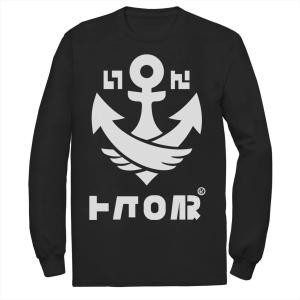 Мужская белая футболка с изображением значка Nintendo Splatoon Ranked Battle Licensed Character