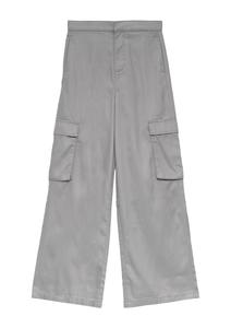 Широкие брюки s.Oliver, серый