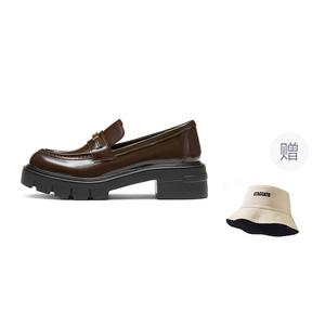 Осенние Листья Счет Лоферы 5см Женские Staccato, Элегантный Черный