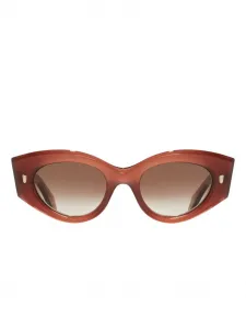Солнцезащитные очки «кошачий глаз» Cutler & Gross, коричневый