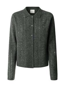 Pepe Jeans Кардиган 'ELAINE' в цвете антрацит