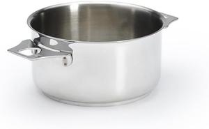 Кастрюля De Buyer 3491.14 Twisty, 14 см, серебристая